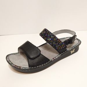 Alegria VER-649 Verona Fiesta De Nocha Leather Sandals Size 8/8.5